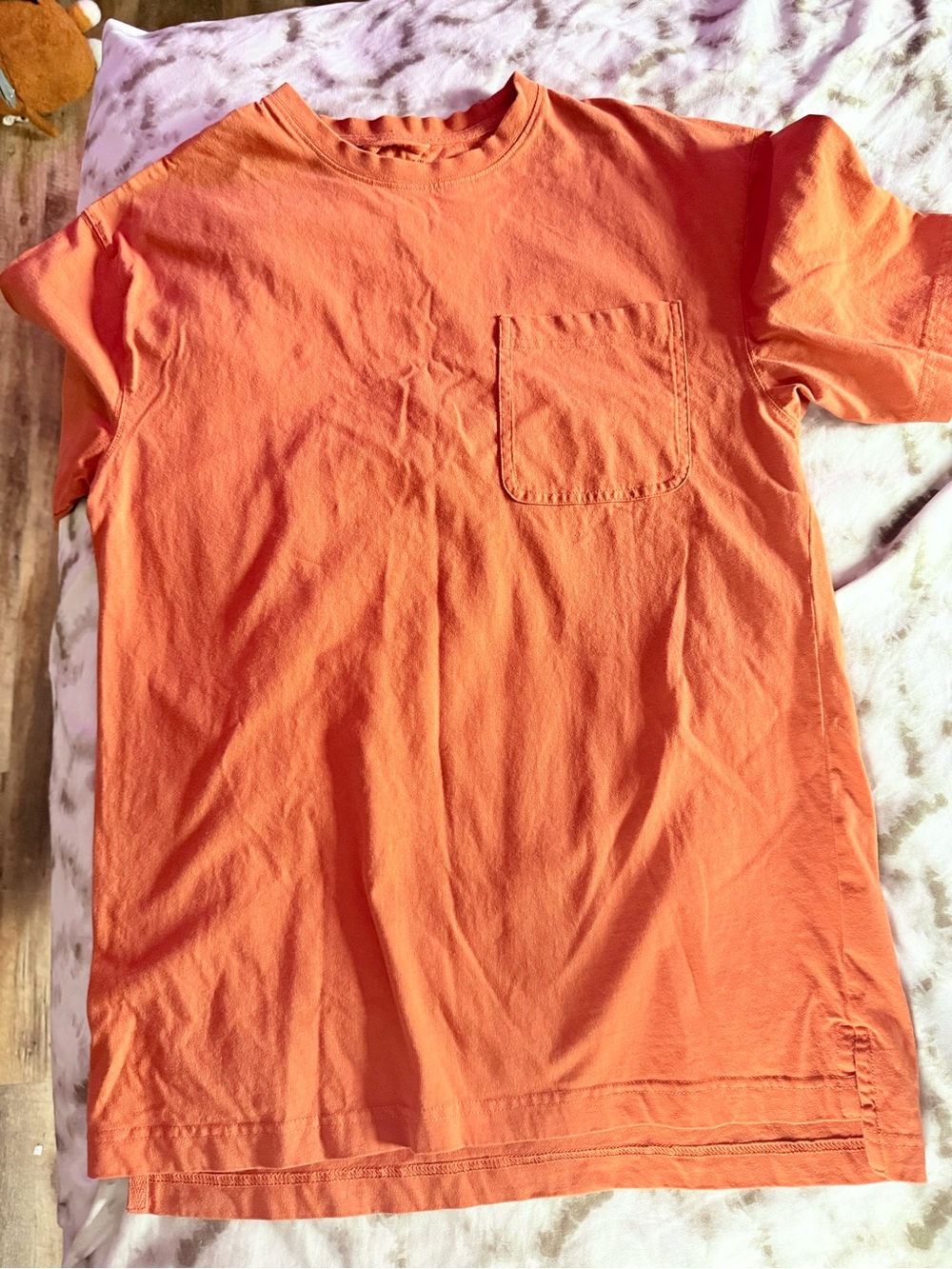 RedHead Bright Orange Short Sleeve Pocket Tee